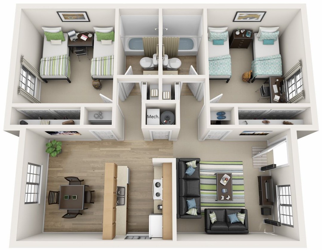 plano de hogar inteligente